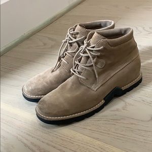 Tan Suede Cole Haan Boots